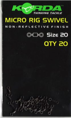 Picture of KORDA Micro Rig Swivel (size 20)