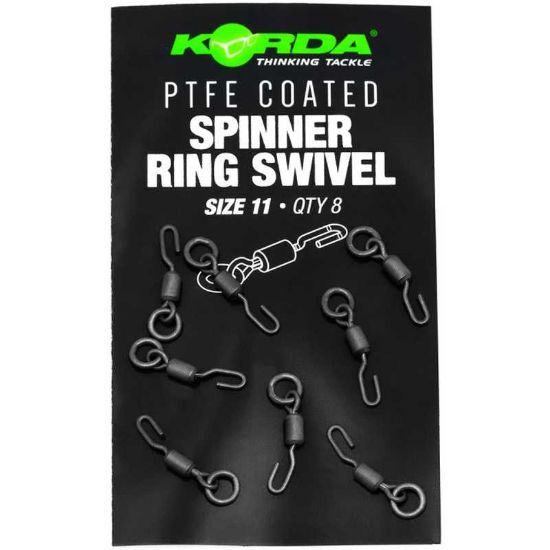 Picture of KORDA PTFE Spinner Ring Swivels (8 per pack)