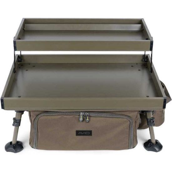 Picture of AVID Double Decker Bivvy Organiser Bivvy Table *SALE*