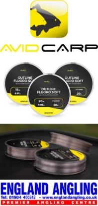 Picture of AVID Outline Fluoro Soft 20m Hooklink Material