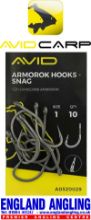Picture of AVID Armorok Hooks Snag (10 per pack) MicroBarbed  sz4