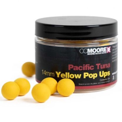 Picture of CC Moore Pacific Tuna Pop-Ups Yellow 14mm