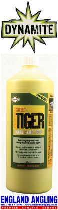 Picture of DYNAMITE BAITS Liquid Carp Food Premium Sweet Tiger Liquid (PVA Friendly) 1 Litre
