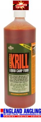 Picture of DYNAMITE BAITS Liquid Carp Food Premium Krill Liquid (PVA Friendly) 1 Litre
