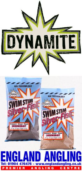 Picture of DYNAMITE BAITS Silver Fish Groundbait Swim Stim Commercial Groundbait 900g