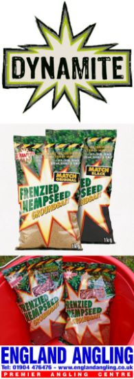 Picture of DYNAMITE BAITS Frenzied Hempseed Groundbait 900g