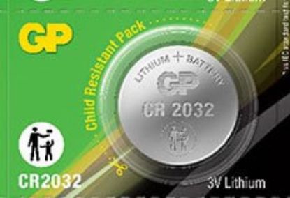 Picture of ENGLAND ANGLING GP CR2032 3v Battery (1 per pack) (Fits Matrix Clicker)