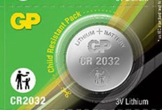 Picture of ENGLAND ANGLING GP CR2032 3v Battery (1 per pack) (Fits Matrix Clicker)