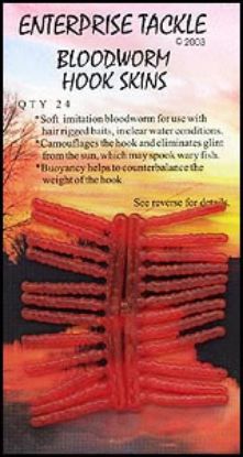 Picture of ENTERPRISE Tackle Bloodworm Hook Skins