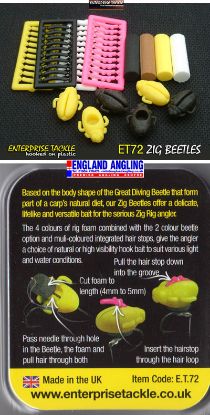 Picture of ENTERPRISE Tackle Zig Beetles Mix and Match Pack *SALE*