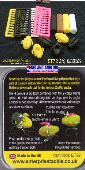 Picture of ENTERPRISE Tackle Zig Beetles Mix and Match Pack *SALE*
