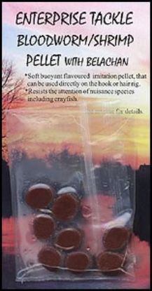 Picture of ENTERPRISE Tackle Bloodworm Shrimp Pellet with Belachan