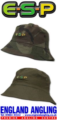 Picture of ESP Reversible Camo Olive Bucket Hat