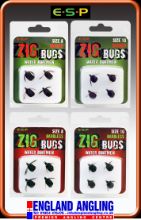 Picture of ESP Zig Bugs Water Boatmen (4 per pack) Size 8 Barbed