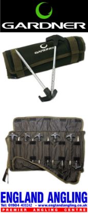 Picture of GARDNER Bivvy Pegs With Pouch (10 pegs, 8.5inch)
