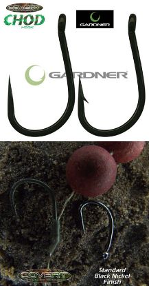 Picture of GARDNER Covert Chod Hooks (10 per pack) Barbless Size 6 *SALE*