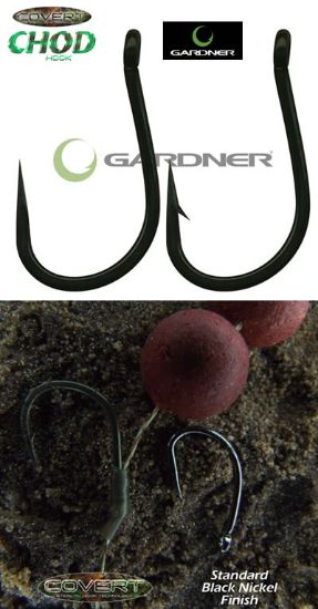 Picture of GARDNER Covert Chod Hooks (10 per pack) Barbless Size 6 *SALE*