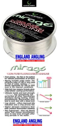 Picture of GARDNER Mirage 100m Spool 100% Fluorocarbon Mainline