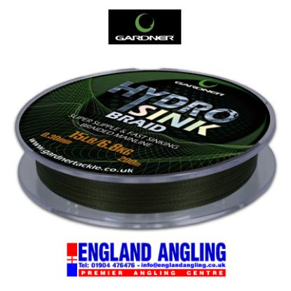 Picture of GARDNER Hydro-Sink Braid 600m HYDRO SINK BRAID 600m 22lbs 9.9kg 0.35mm 600m *SALE*