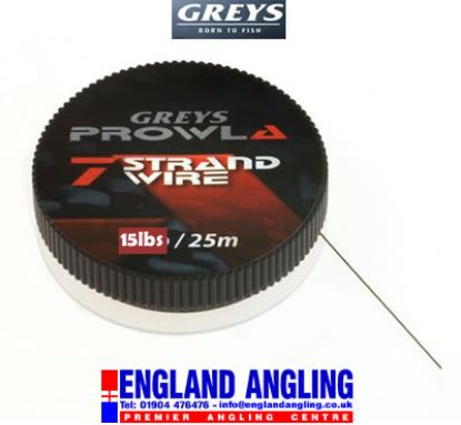 Picture of GREYS Prowla Trace Wire 7 Strand 15lbs 25m *SALE*
