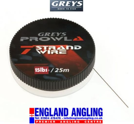 Picture of GREYS Prowla Trace Wire 7 Strand 15lbs 25m *SALE*