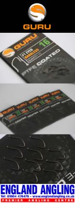 Picture of GURU F1 Eyed Barbless Hooks (10 per pack)