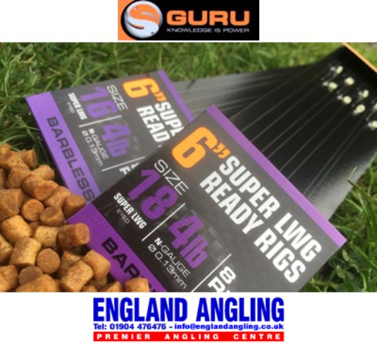 Picture of GURU Super LWG Bait Band Rigs Ready Rigs