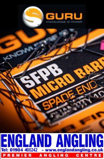 Picture of GURU Super Fine Pole Spade End Micro Barbed Hooks GURU SFPB Hooks (10 per pack)