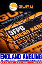 Picture of GURU Super Fine Pole Spade End Micro Barbed Hooks GURU SFPB Hooks (10 per pack) Size 18