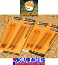 Picture of GURU X-Safe Quick Change Elastics Speed Stems White  short