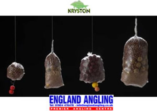 Picture of KRYSTON Meltex PVA Bags MINI ROCKETS 75mm x 85mm,20pack *SALE*