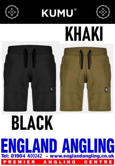 Picture of KUMU Shorts Cocoon Sweat Shorts Black  X-Large *SALE*