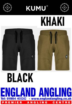 Picture of KUMU Shorts Cocoon Sweat Shorts Black  XX-Large *SALE*