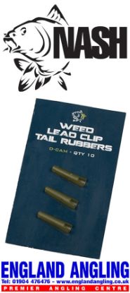 Picture of NASH Weed Lead Clip Tail Rubbers *SALE*