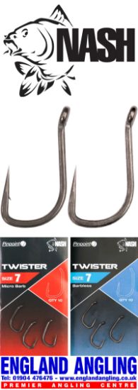 Picture of NASH PinPoint Chod Twister Hooks (10 per pack)