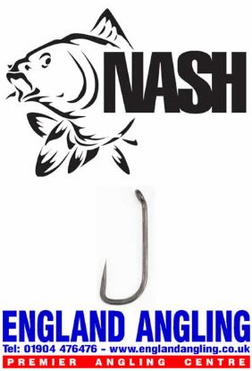 Picture of NASH PinPoint Twister Long Shank Hooks (10 per pack)
