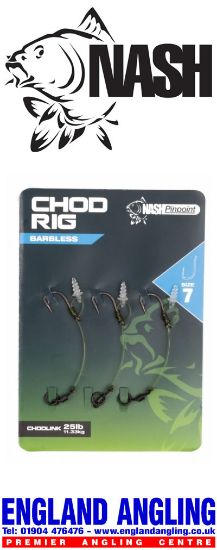 Picture of NASH Chod Rig (3 per pack, ready tied)