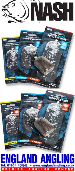 Picture of NASH Speedload Solid PVA Bags Solid PVA Bag Large (Fast Melt)