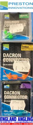 Picture of PRESTON Slip Dacron Connectors 2020 VERSION (3 PER PACK)