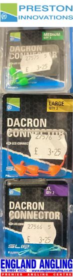 Picture of PRESTON Slip Dacron Connectors 2020 VERSION (3 PER PACK)