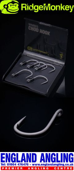 Picture of RIDGEMONKEY RM-Tec Chod Hooks (10 per pack)