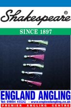 Picture of SHAKESPEARE Salt XT Strike Point Sabiki Rigs 30lbs Size 8 (6 per pack) Rainbow