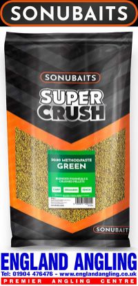 Picture of SONUBAITS 50:50 Method and Paste Green Groundbait 2KG