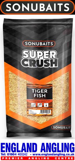 Picture of SONUBAITS Super Crush Tiger Fish Groundbait 2KG