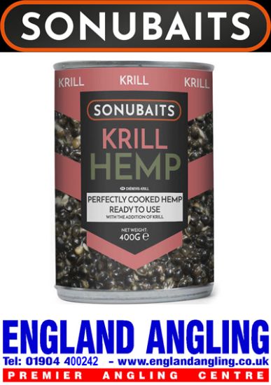 Picture of SONUBAITS Krill Hemp Sonubaits Hemp and Krill (400g Tin)