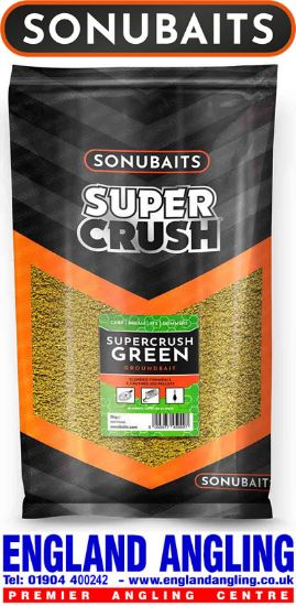 Picture of SONUBAITS SuperCrush Green Groundbait 2KG