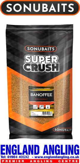 Picture of SONUBAITS SuperCrush Banoffee Groundbait 2KG