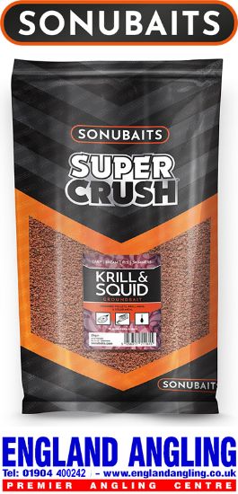 Picture of SONUBAITS Super Crush Krill and Squid Groundbait 2KG