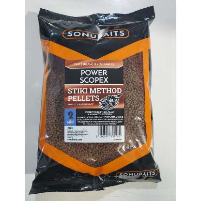 Picture of SONUBAITS Stiki Method Pellets Power Scopex 2mm 650g