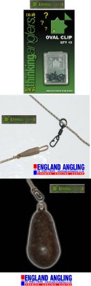 Picture of THINKING ANGLERS Small Oval Clip (10 per pack) *SALE*